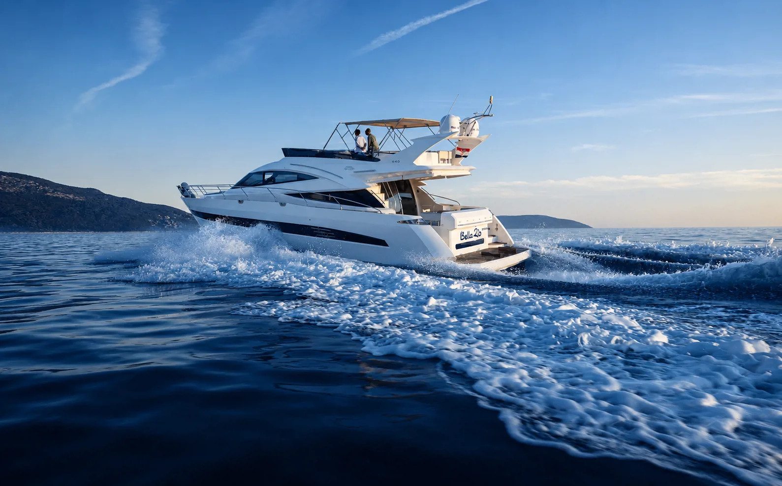 Yacht operational coordination and navigation imagery